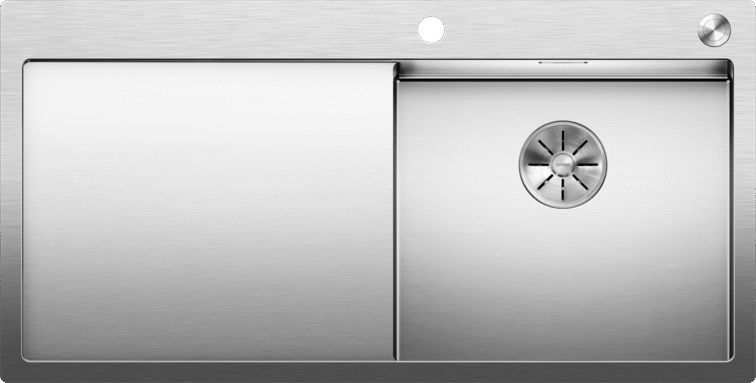 Blanco Claron 5 S-IF Edelstahl Seidenglanz Becken 