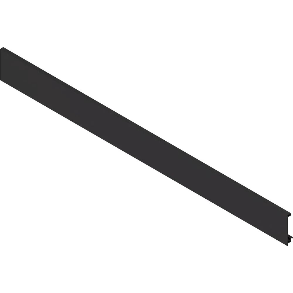 BLUM LEGRABOX Vorderstück ohne Nut, Länge 1043 mm, Aluminium Carbonschwarz-matt