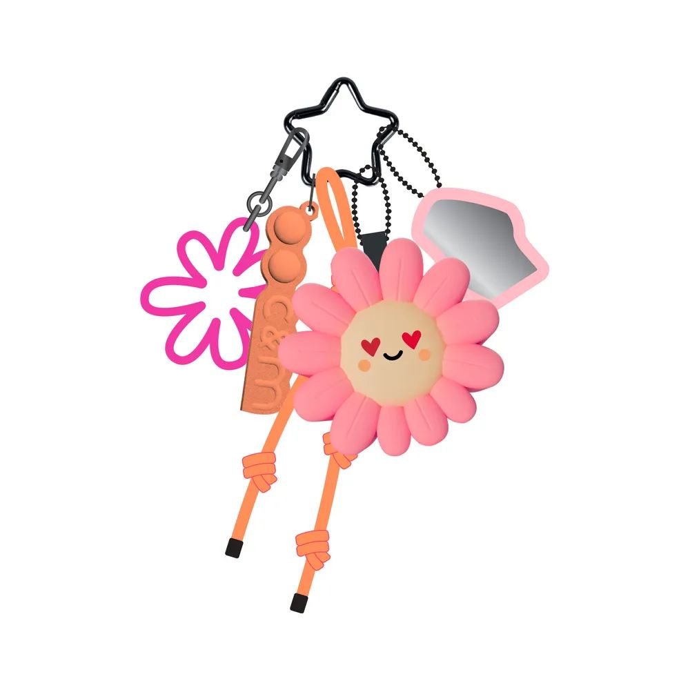 CASE&ME Handy Anhänger universal, Blume