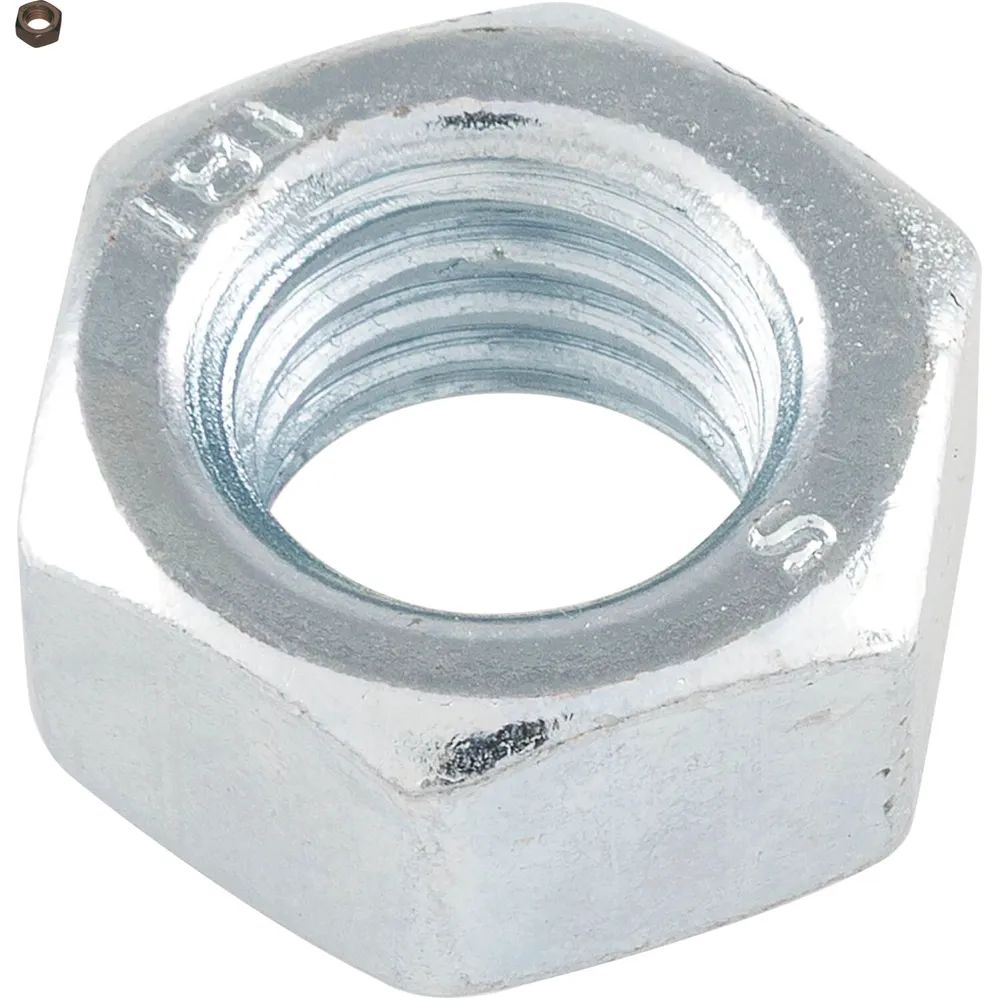 Schachermayer VVP SECOTEC Sechskantmutter DIN934 M 20 verzinkt-blau KP-25