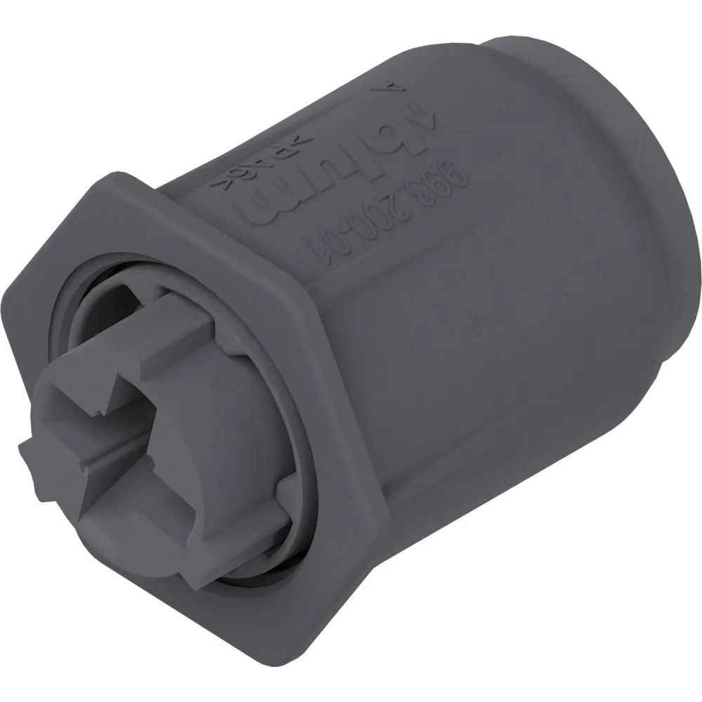BLUM SERVO-DRIVE Distanzpuffer - Innenschubkasten, Bohr ø 10, KS staubgrau