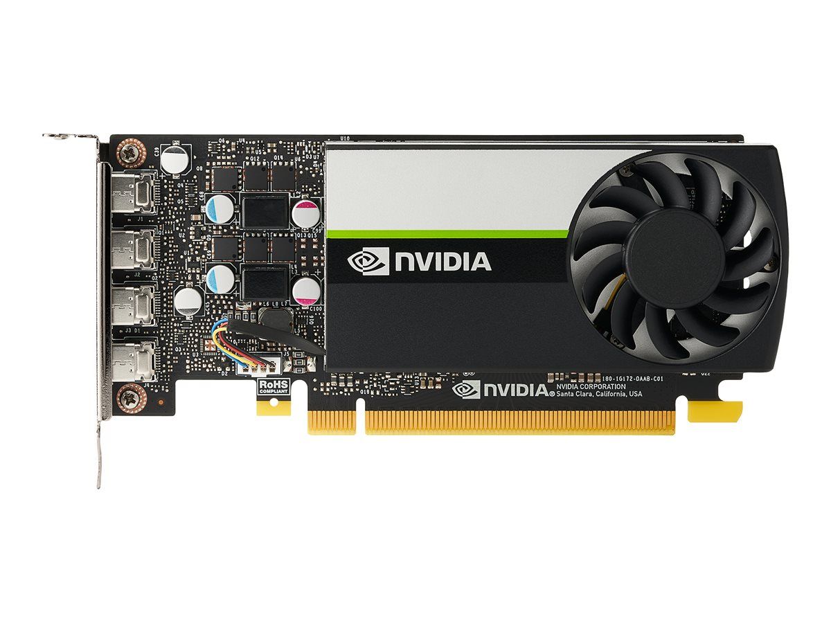 HP NVIDIA Quadro T1000e, 8GB GDDR5 4x mDP - 8.192 MB