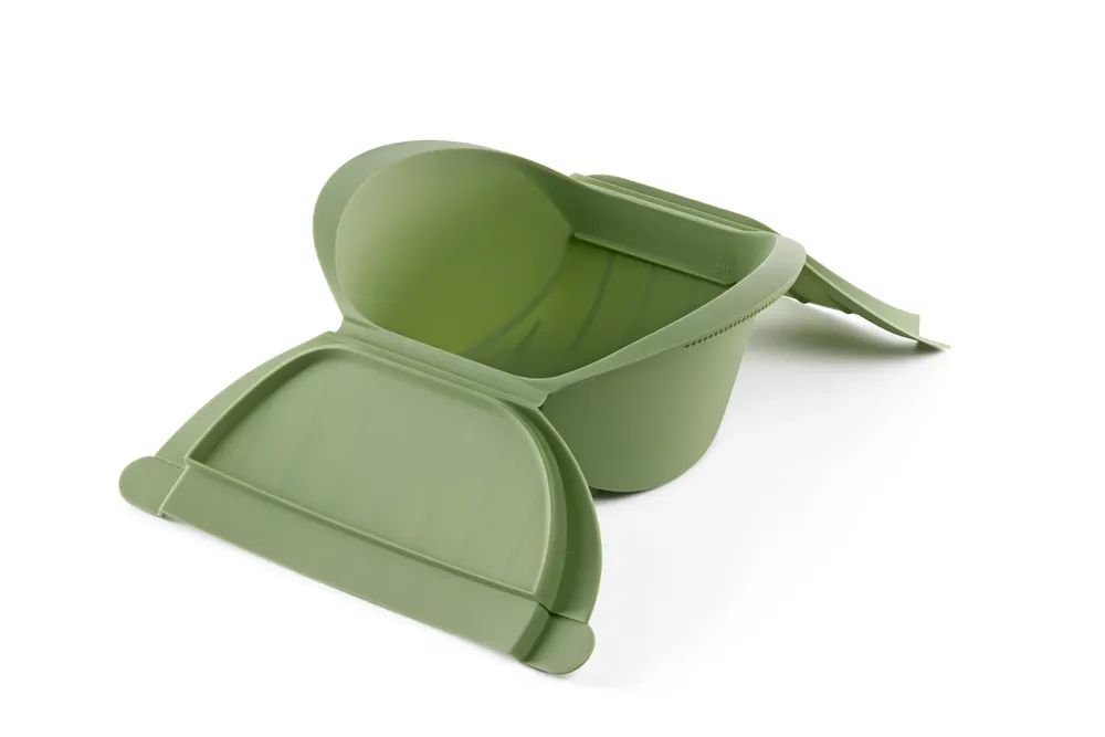 Lékué Tiefer Dampfgarer, 4 P. - Green