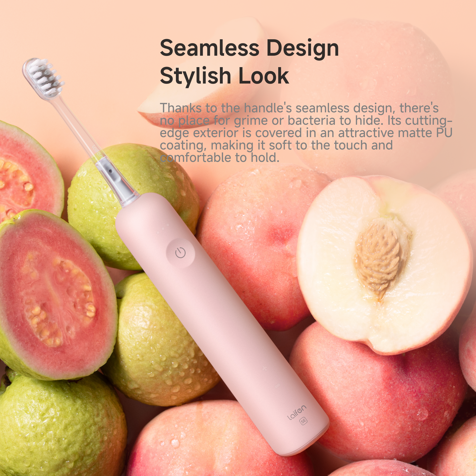 Laifen Wave Special Edition Electric Toothbrush - Matte Pink