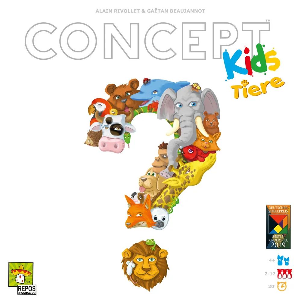 Asmodee GmbH Concept Kids - Tiere