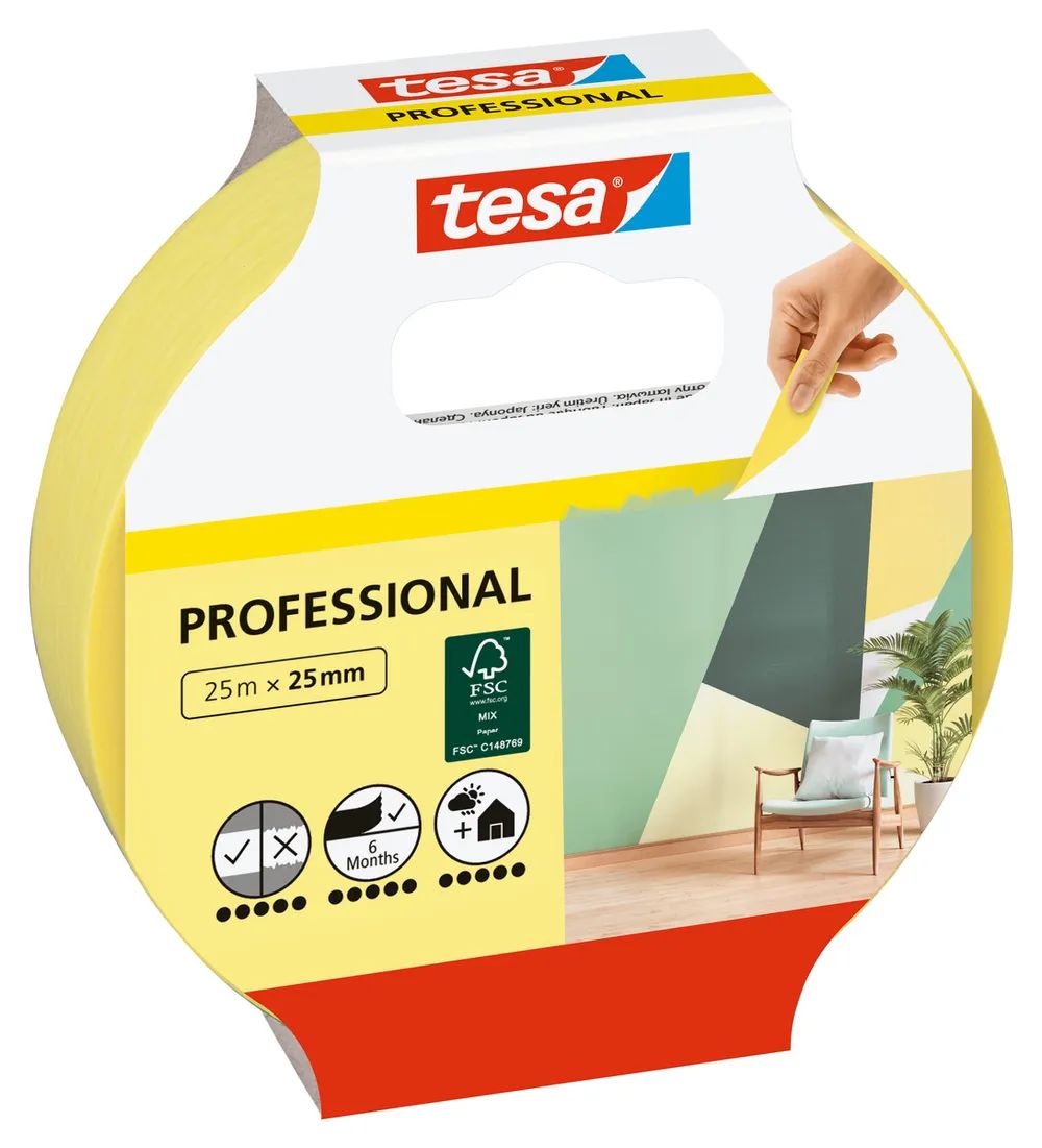 Tesa Malerband Professional 25m x 25mm