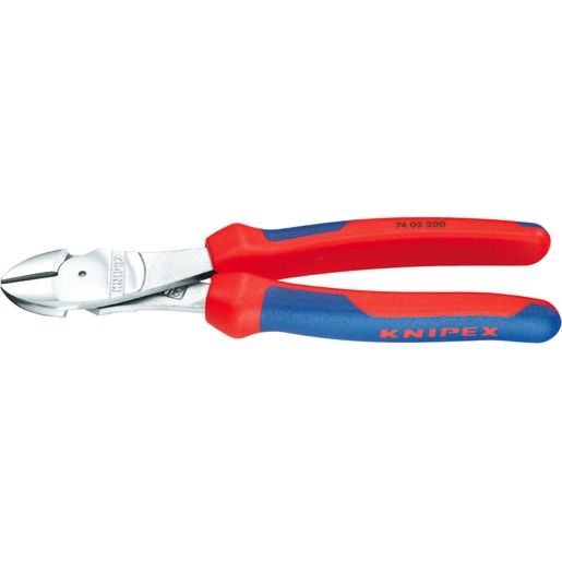 Knipex KRAFTGELENKVERCHROMT 3-K 200MM / KNIPEX SEITENSCHNEIDER 74 05 200