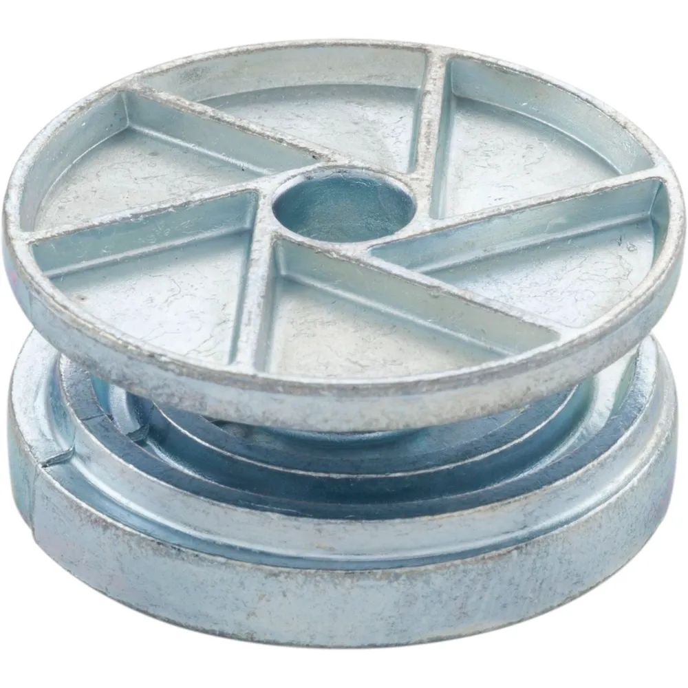 F.LLI MAURI S.P.A. AUTOFILETTANTI Exzentergehäuse ø 35 mm, Bohr ø 35, Plattenstärke 19-34mm, Zamak verzinkt