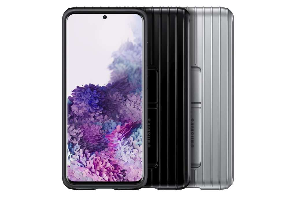 Samsung Protective Standing Cover "EF-RG980" für Galaxy S20, Schwarz