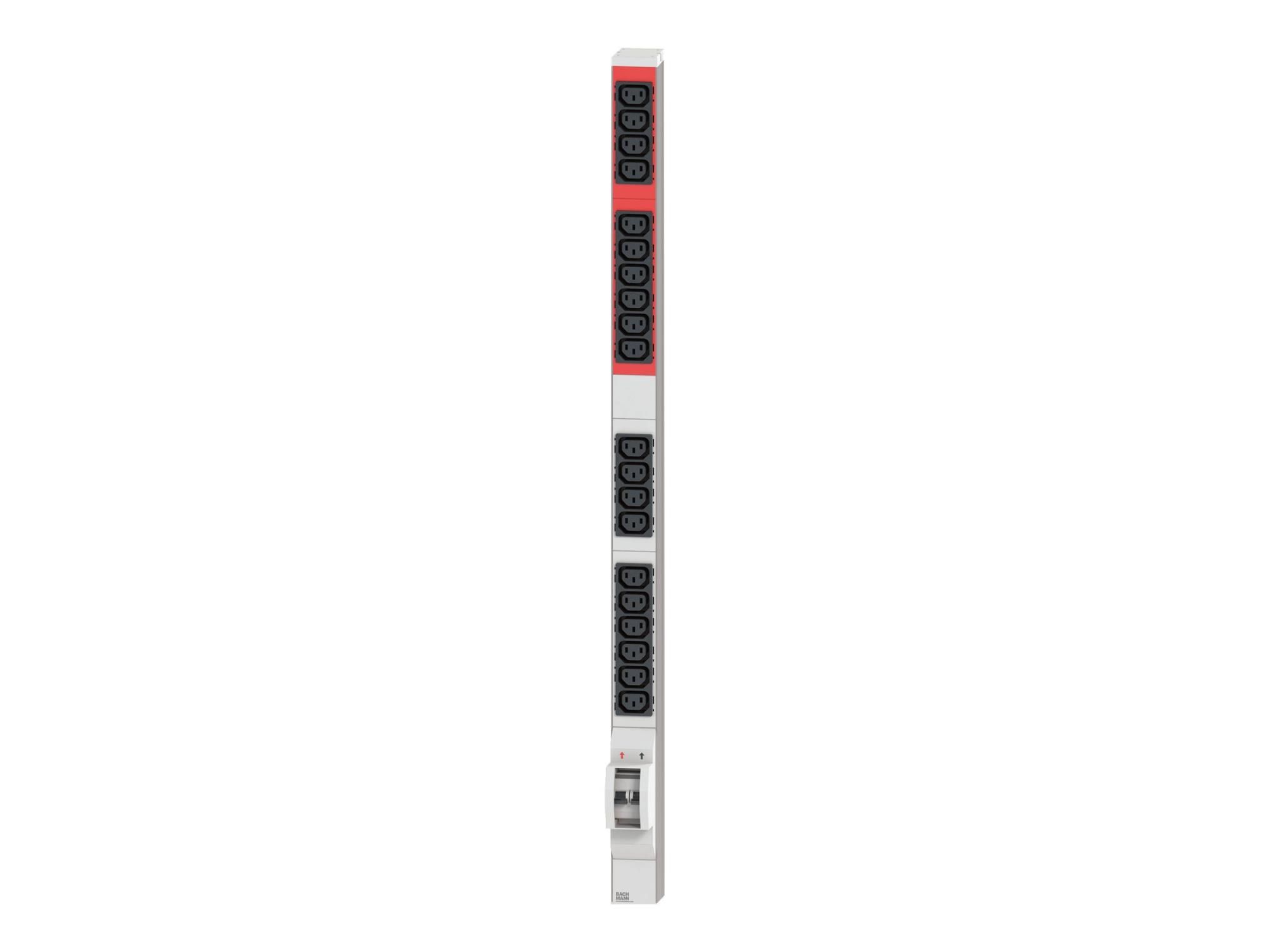 Bachmann Zero U-Space IT PDU Basic - Stromverteilungseinheit (Rack - einbaufähig)