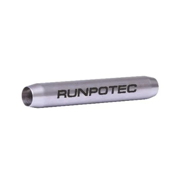 RUNPOTEC Verbindungshülse Ø 9 mm Edelstahl