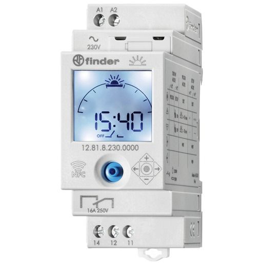Finder ASTRO-SCHALTUHR 1W/16A/230VAC / FINDER 12.81.8.230.0000