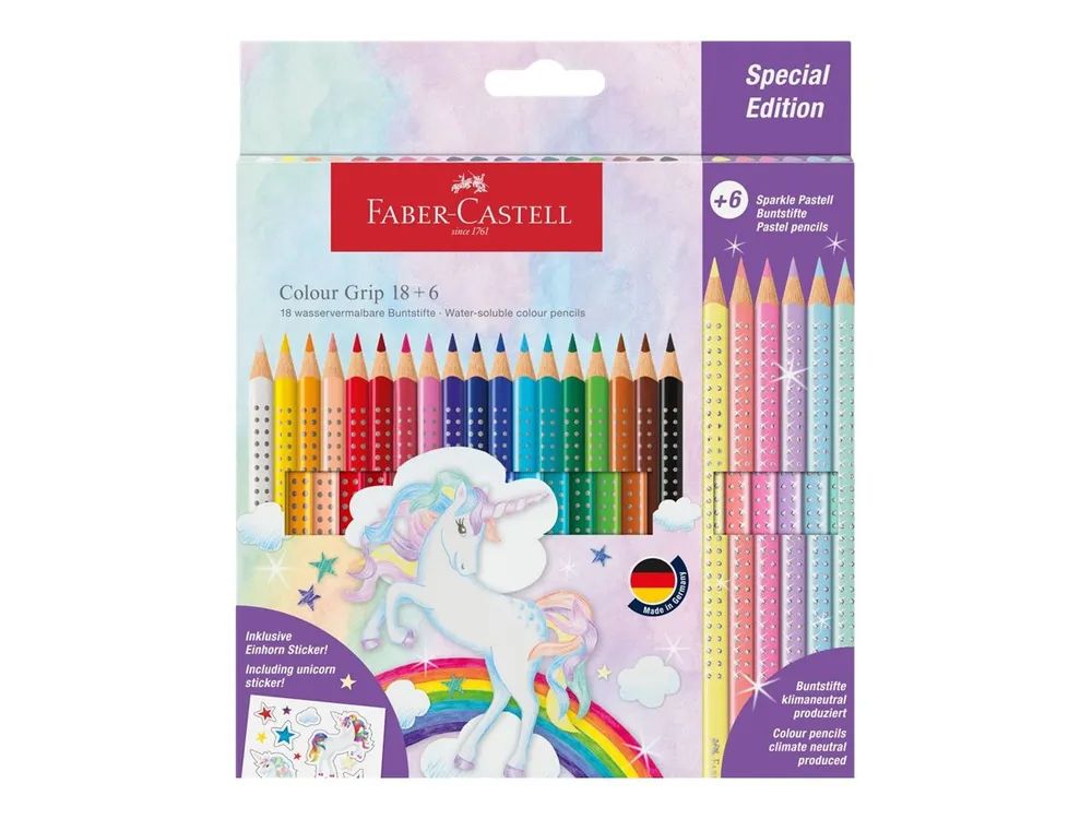 FABER-CASTELL Colour GRIP - Farbstift (Packung