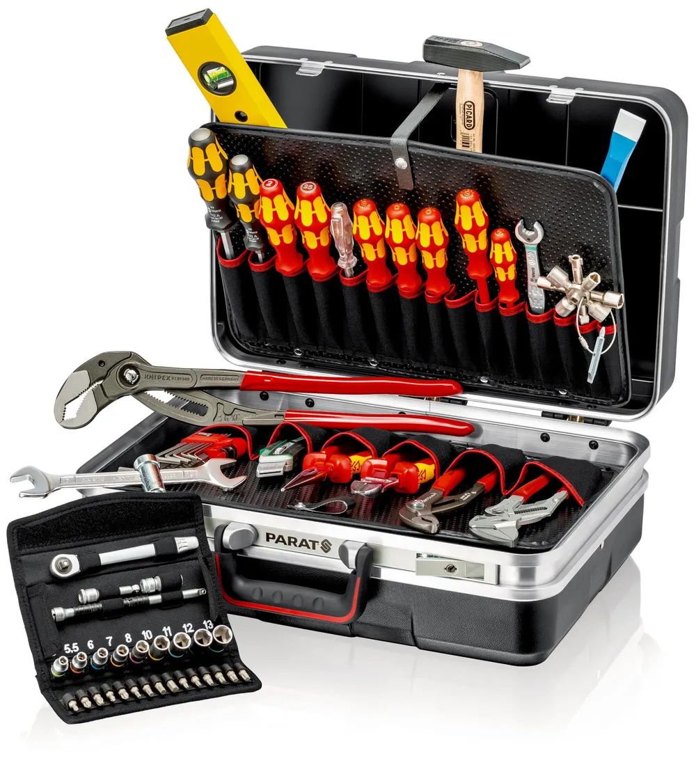 KNIPEX Werkzeugkoffer "Vision27" Sanitär 52-teilig 200 mm