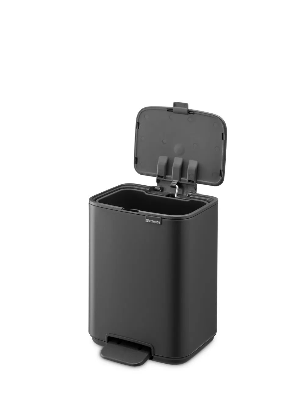 Brabantia Bo Treteimer, 4L - Mineral Infinite Grey