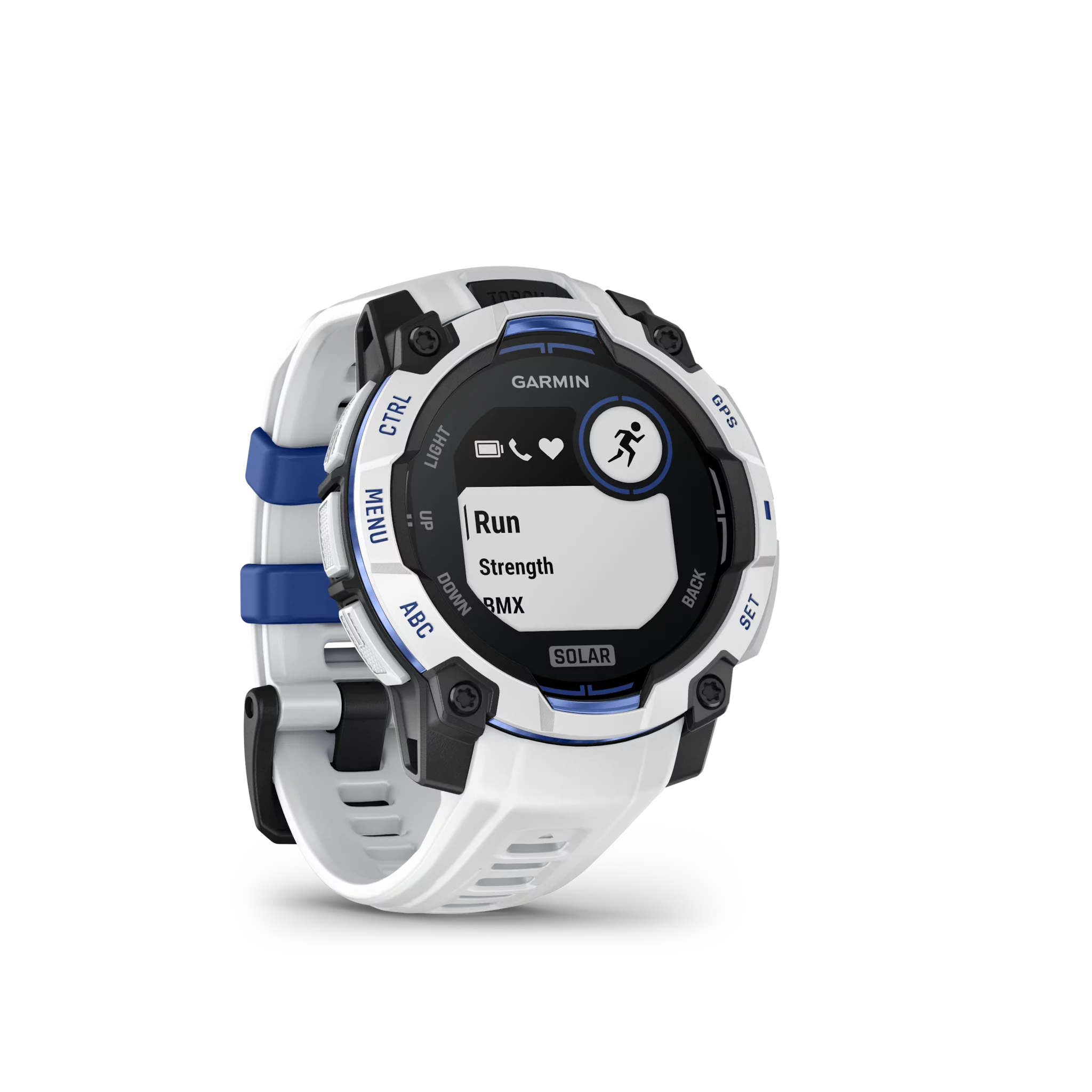Garmin Instinct 3,45mm,Solar,Whitestone mit Whitestone Band,WW