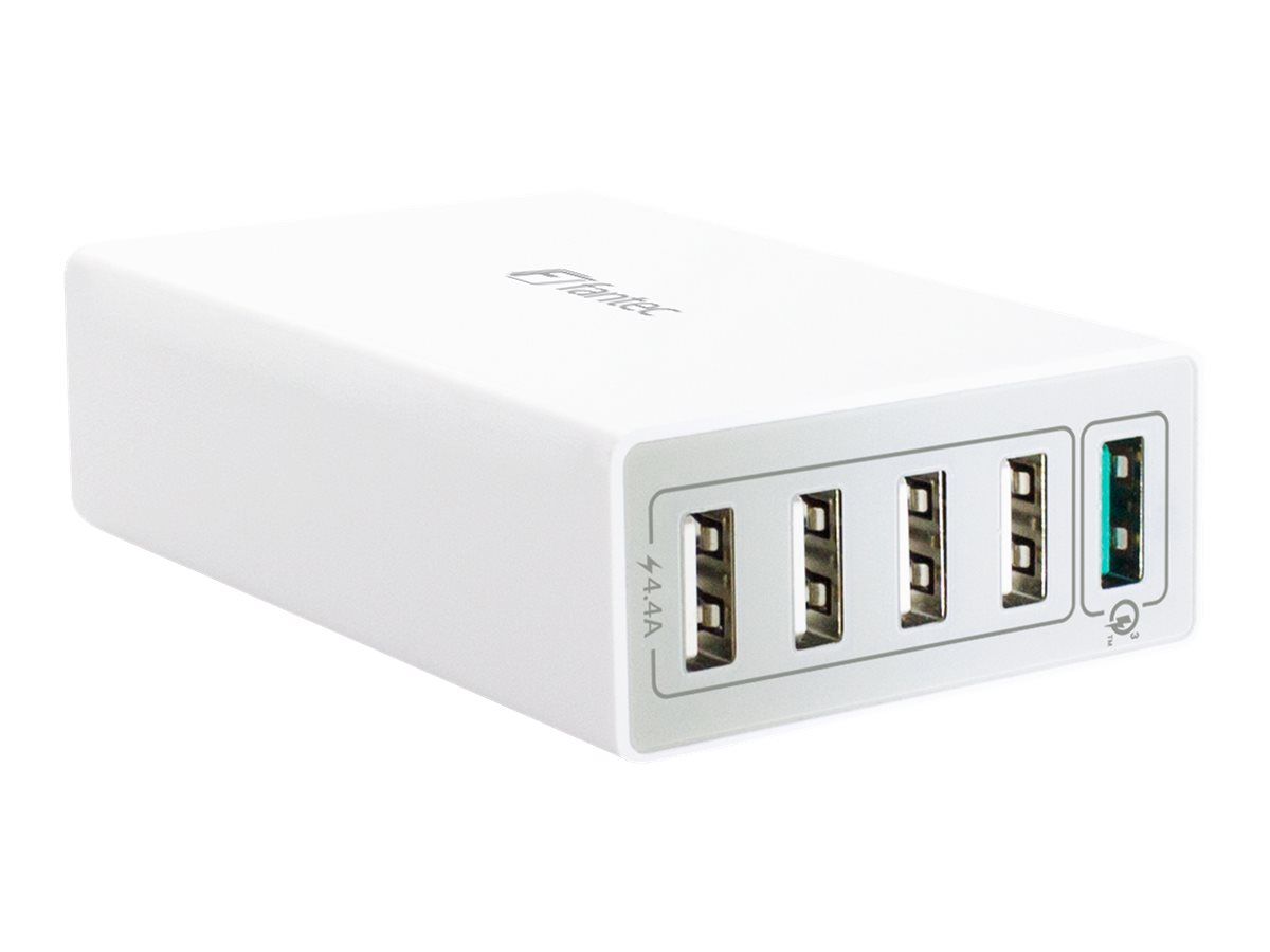 FANTEC QC3-A51 - Netzteil - 40 Watt - QC 3.0 (USB, USB Typ A)