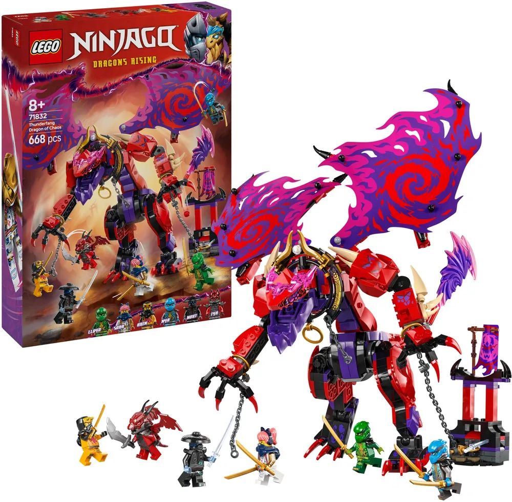 LEGO 71832 Ninjago Chaosdrache Donnerzahn