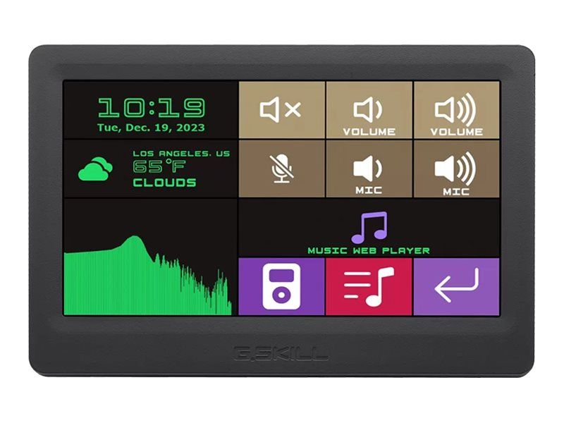 G.Skill WigiDash - Touchscreen mit LCD Anzeige