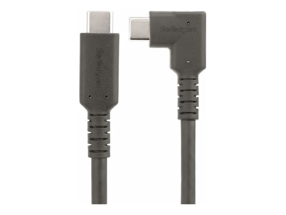 StarTech.com 1 m USB-C Kabel Gewinkelt, USB C auf USB C Kabel, 4K, 100W - USB-Kabel - 24 pin USB-C (M)