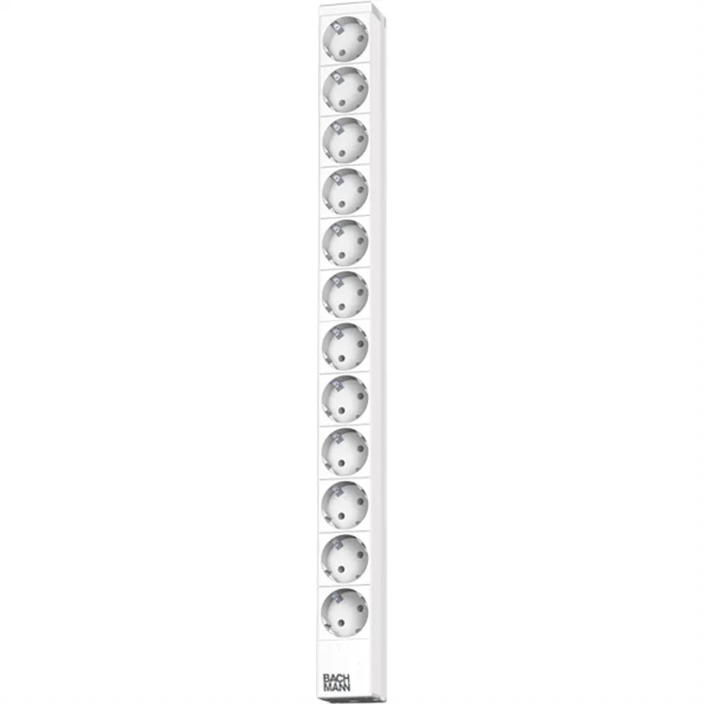 Bachmann Steckdosenleiste (Rack - einbaufähig) - Ausgangsanschlüsse: 12 (CEE 7/4)