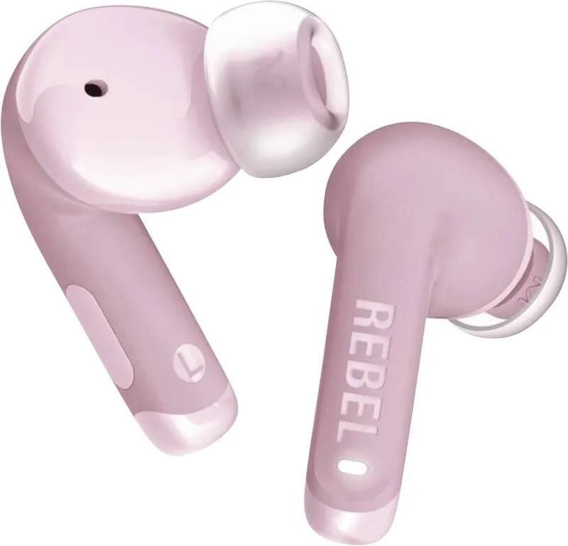 Fresh 'n Rebel Bluetooth®-Ohrhörer "Twins Fuse 2", TWS ANC mit My Sound App, Pastel Pink
