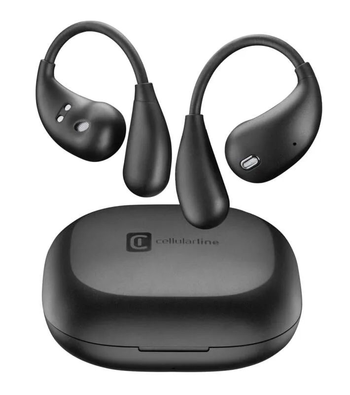 Cellularline True Wireless Open-Ear Headset NEBIT mit KI-Übersetzung