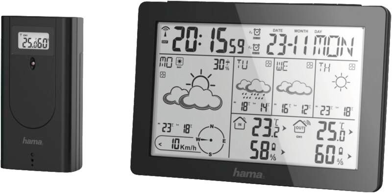 Hama 186369 WETTERVORHERSAGE-CENTER METEOTIME