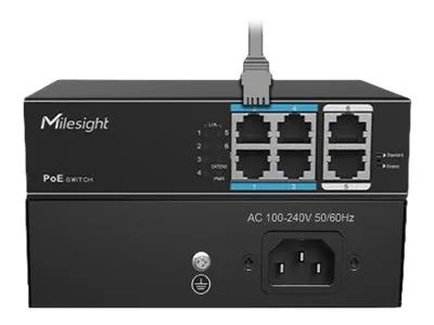 Milesight IoT Milesight MS-S0204-EL - Switch - 4 x 10/100 (PoE+)