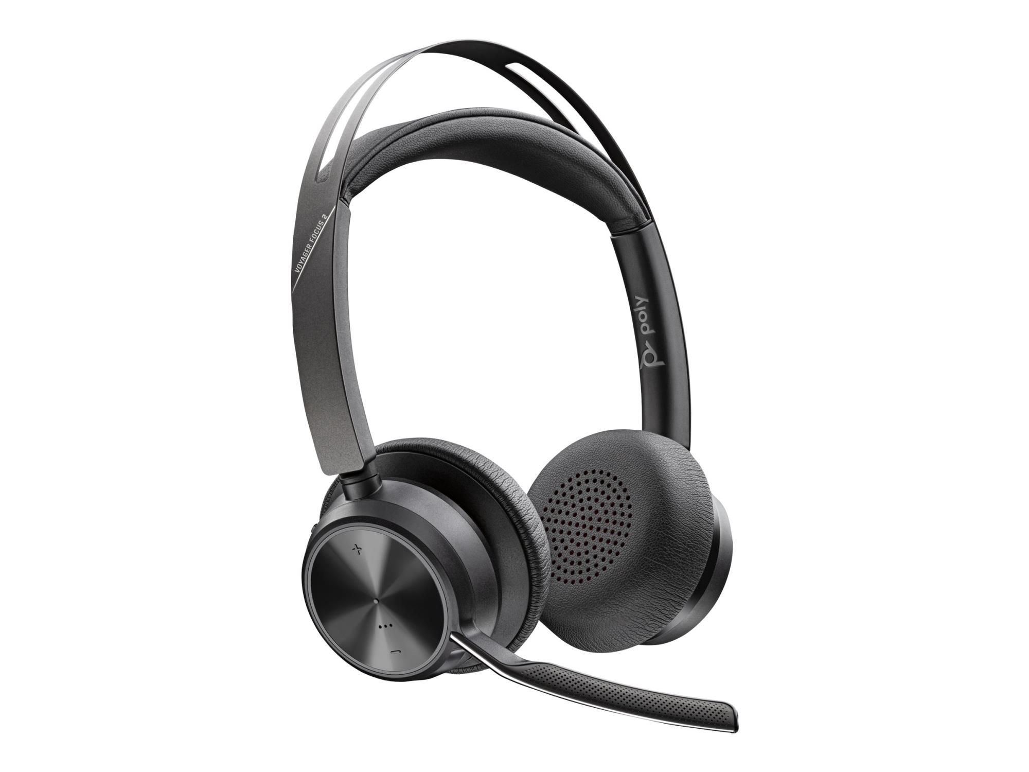 Poly Voyager Focus 2-M - Headset - On-Ear - Bluetooth