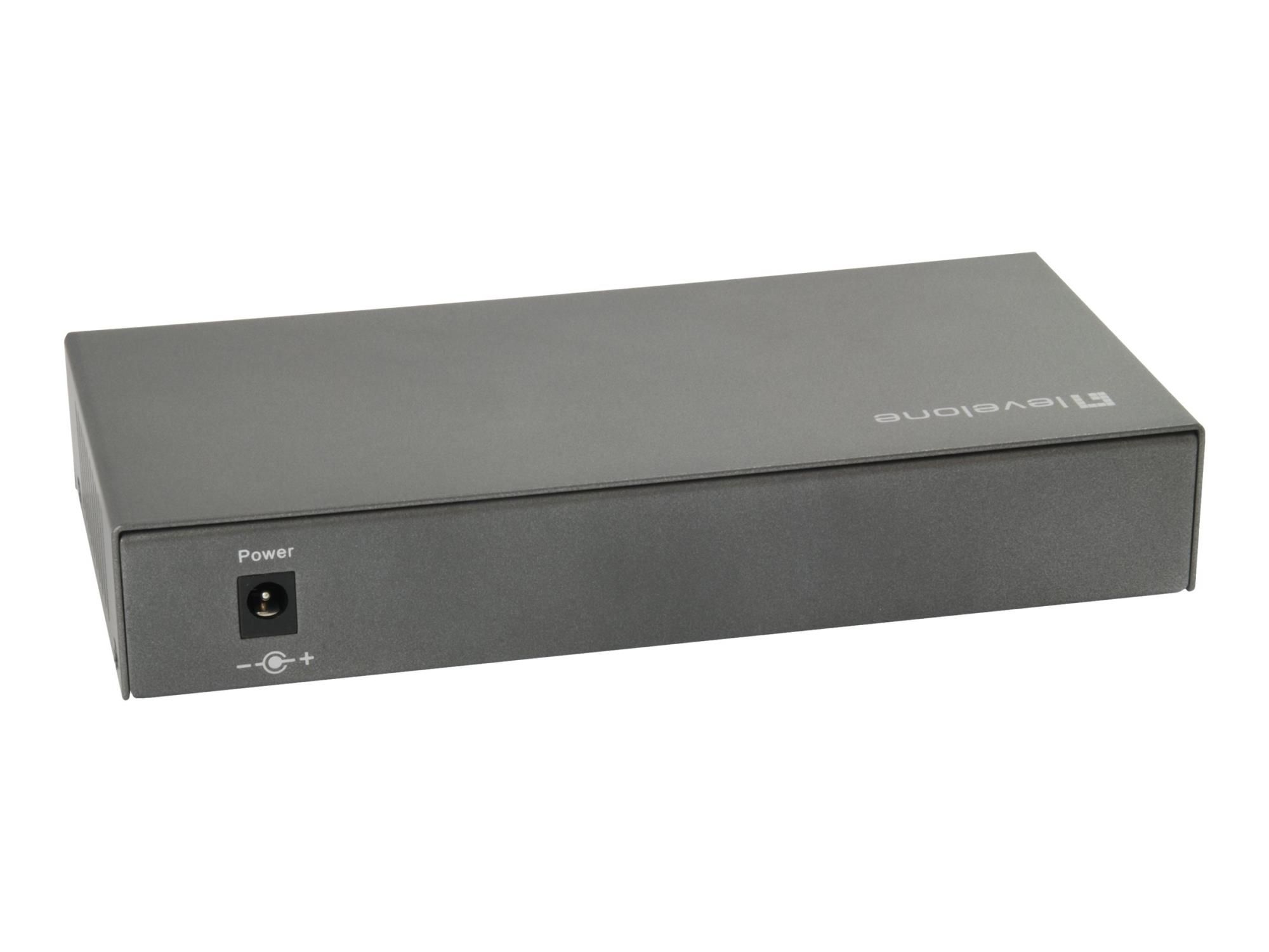 LevelOne GEP-0823 - Switch - 8 x 10/100/1000 (PoE+)