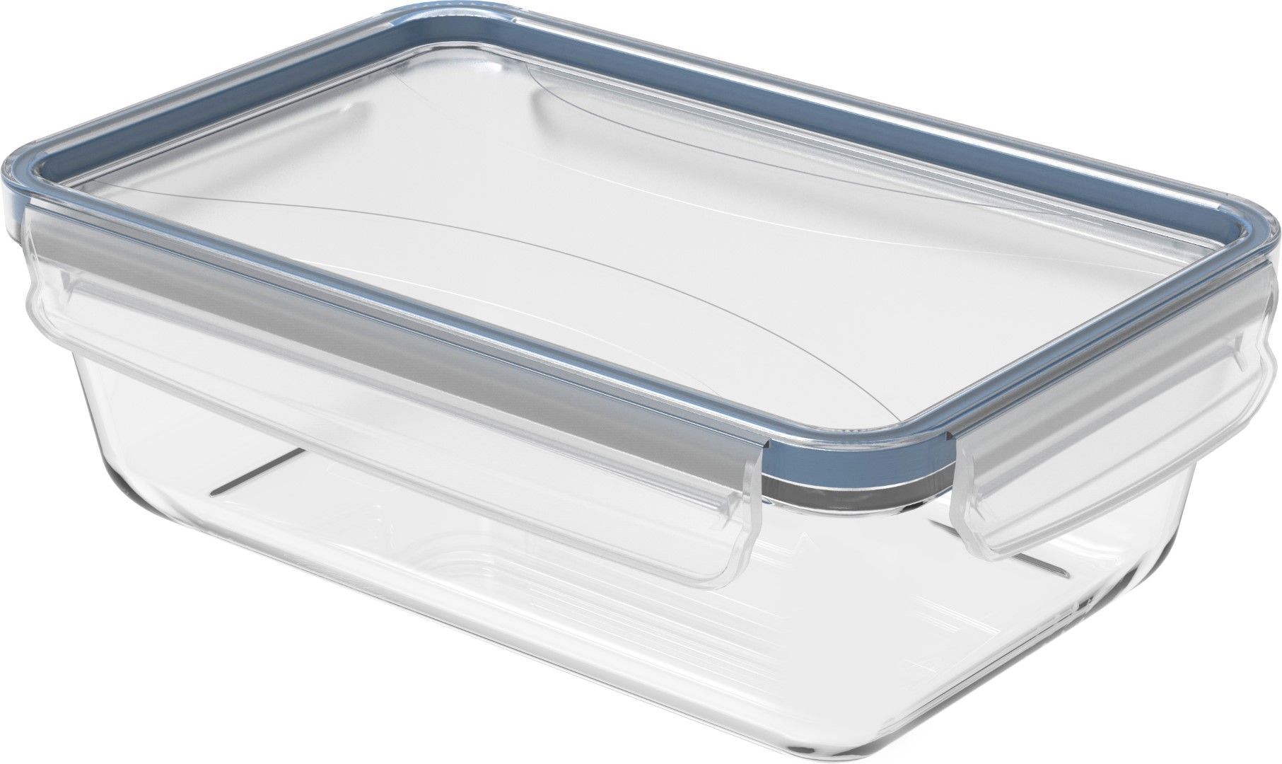 Rotho Kühlschrankdose Glas 1.3 l CLIC & LOCK