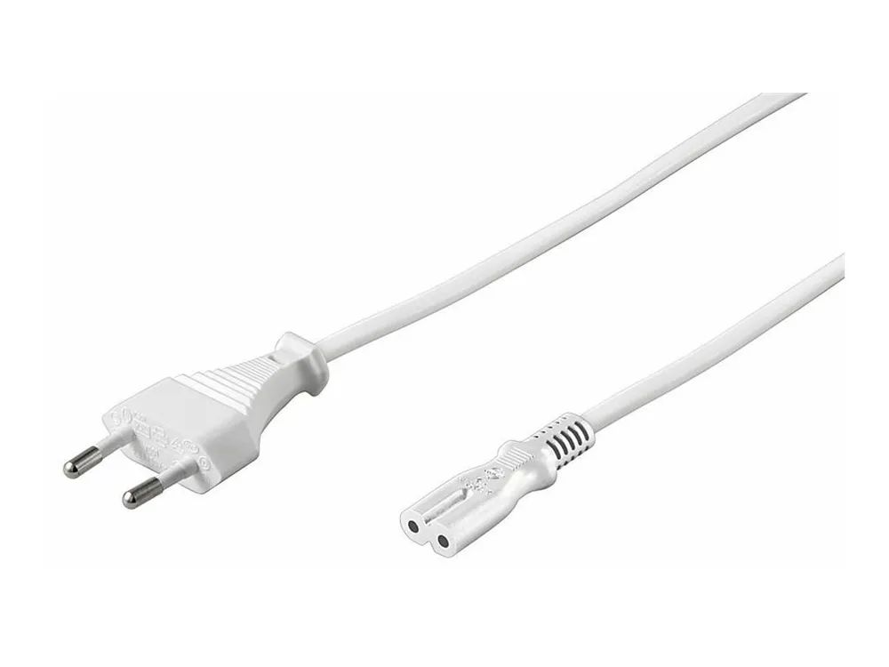 MicroConnect Power Cord Notebook White - Kabel - Strom/Netzteil
