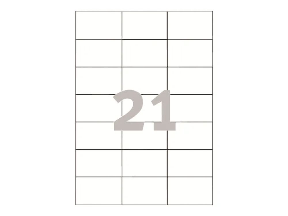 Avery Zweckform Avery - Etiketten - 2100 Etikett(en) - 42.3 x 70 mm