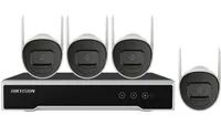 Hikvision NK44W0H-1T EÜberwachungsset NVR und 4x Bullet WLAN