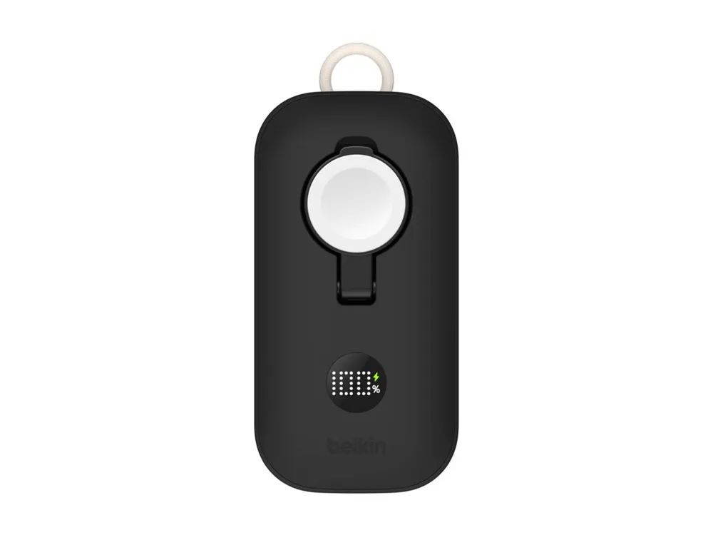 Belkin BoostCharge Pro - Powerbank - mit Apple Watch Ladegerät - 10000 mAh - 45 Watt - Fast Charge (2 x USB-C)