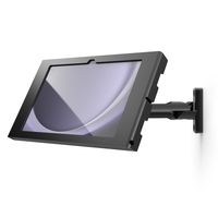 Compulocks Galaxy Tab S9/S9FE 10.9" Apex Enclosure Swing Wall Mount Black - Befestigungskit - swing arm, exposed front/back camera and sensors - für Tablett - verriegelbar - Metallrahmen - Schwarz - Bildschirmgröße: 27.7 cm (10.9")