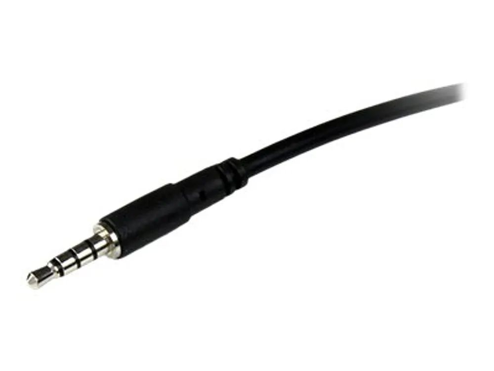StarTech.com 2m 4 Pol. 3,5mm Klinke Verlängerungskabel