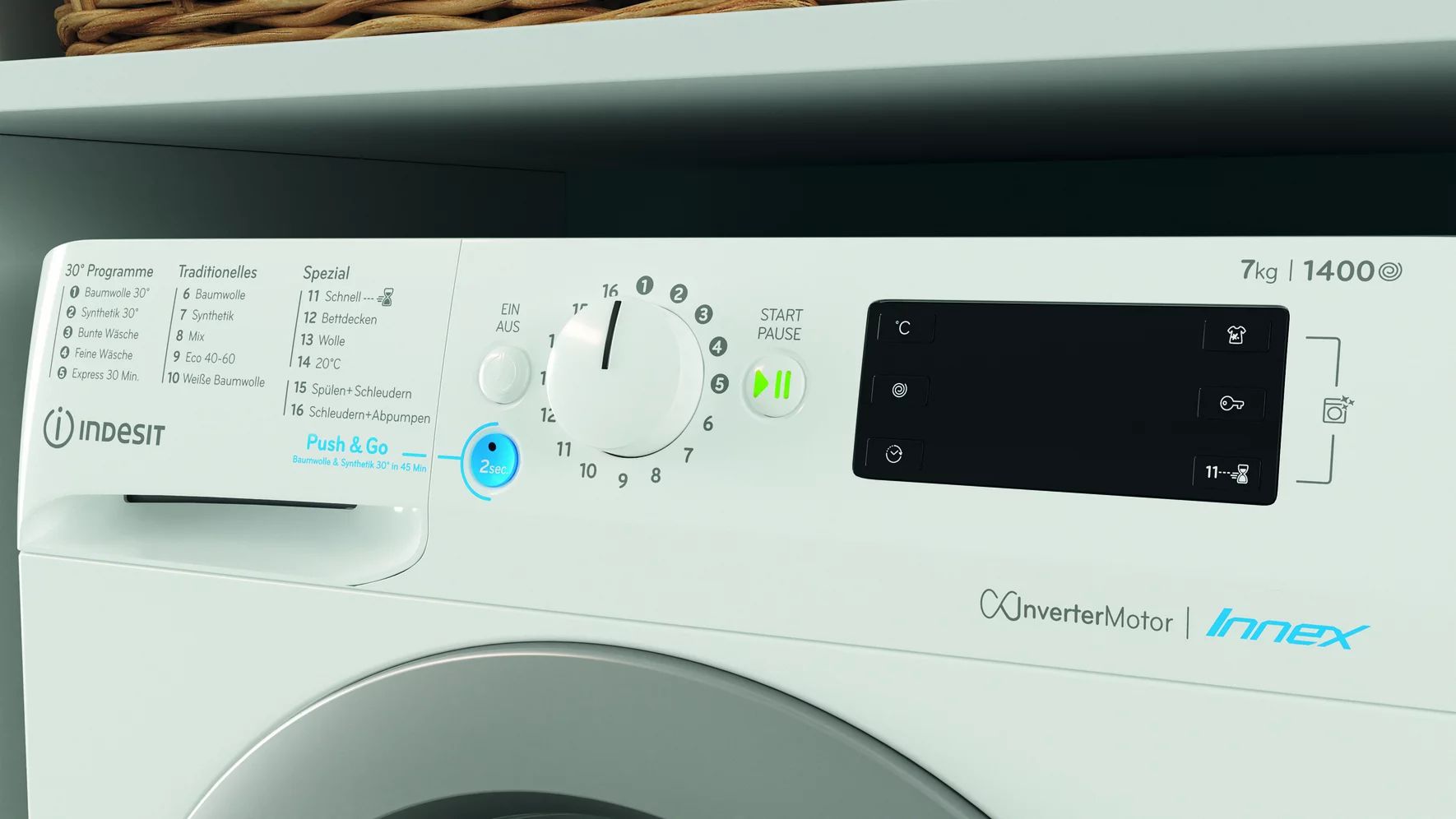 Indesit BWE 71485XE WS DE N