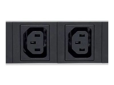 Intellinet 19" Intelligent 8-Port PDU, 19" Rackmountable C13 Intelligent Power Distribution Unit; Monitors Power, Temperature and Humidity - Stromverteilungseinheit (Rack - einbaufähig)