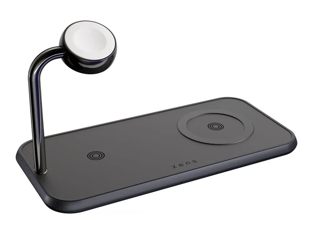 Zens Dual+Watch Aluminium Wireless Charger