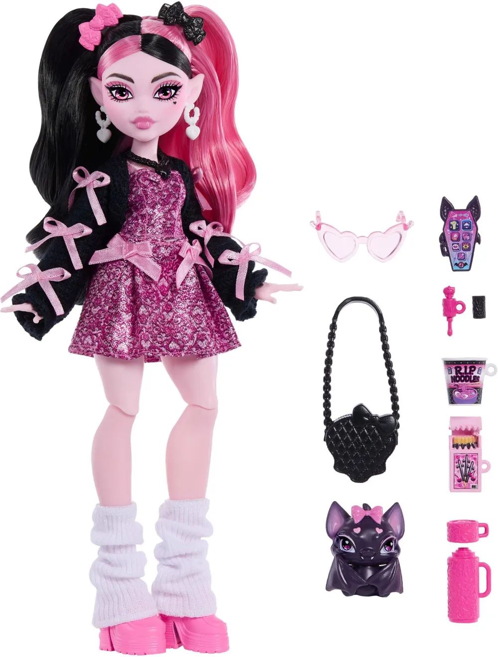 Mattel GmbH MH Draculaura Puppe Refresh 2