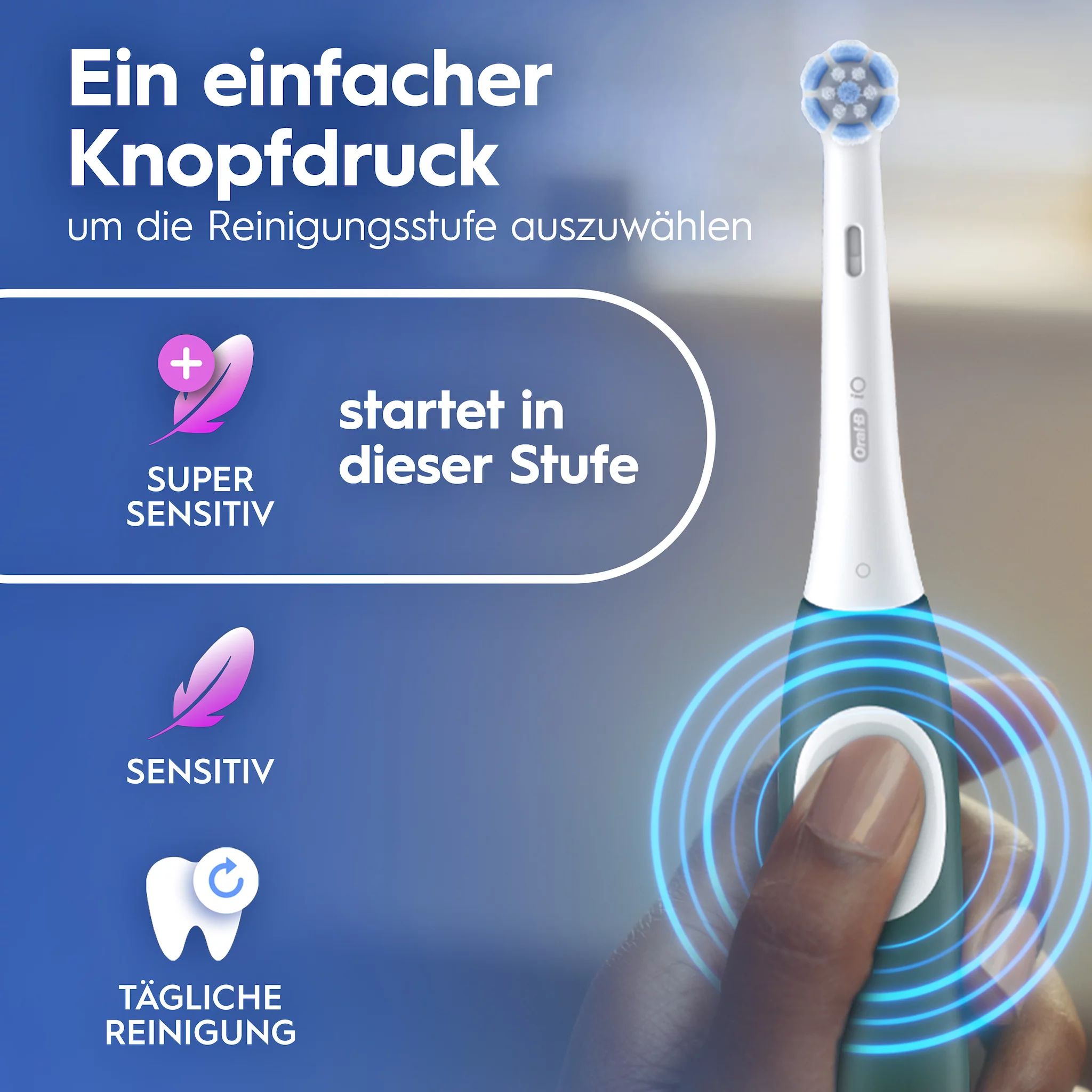 Oral-B iO Series 2, mit Reiseetui Forest Green