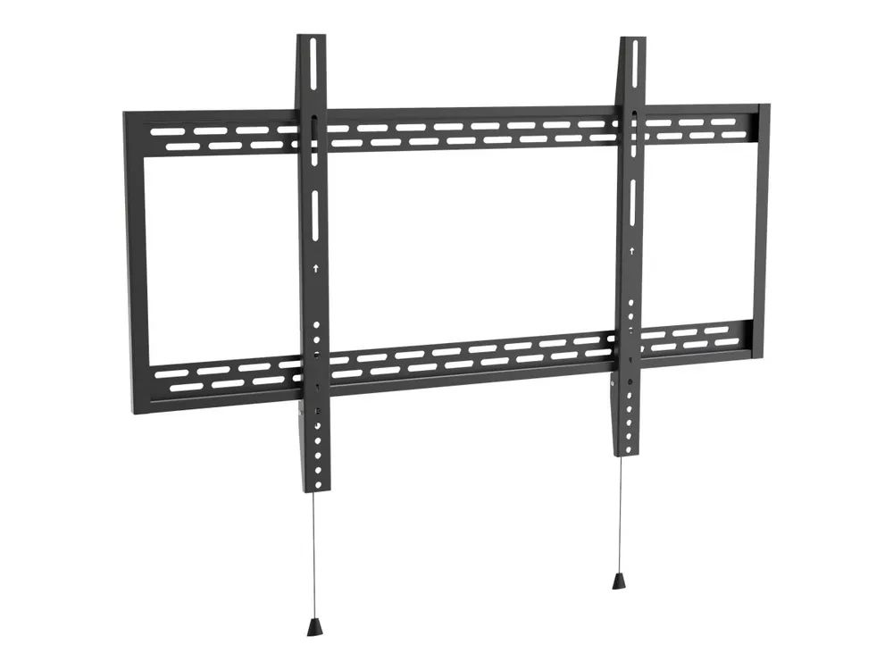 VivoLink Wall Mount Slim XL - Klammer - für Flachbildschirm - Stahl - Fine Texture Black - Bildschirmgröße: 152.4-254 cm (60"-100")