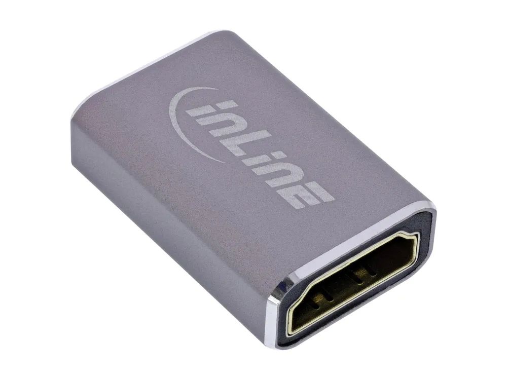 InLine HDMI Adapter - HDMI A Buchse / Buchse - 8K UHD