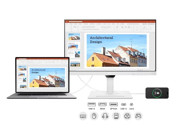 BenQ GW2790QT QHD USB-C Docking Monitor - 68.6 cm (27")