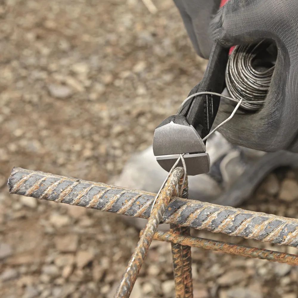 KNIPEX Vornschneider mit Kunststoff überzogen schwarz atramentiert 280 mm