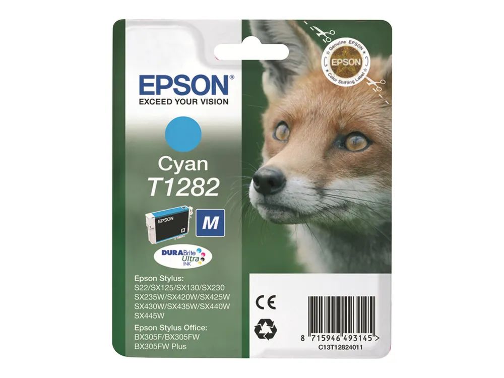 Epson T1282 - 3.5 ml - Cyan - original - Blisterverpackung