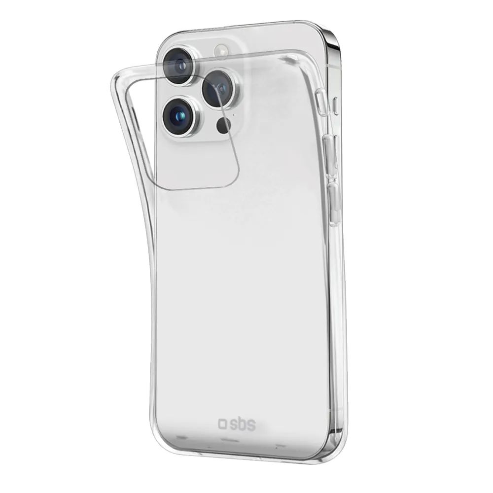 SBS SKINNY Cover für iPhone 15 PRO MAX, transparent