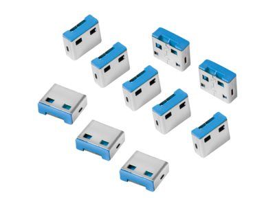 LogiLink USB-Portblocker - Blau